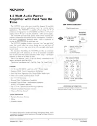 NCP2990FCT2G Datenblatt Cover