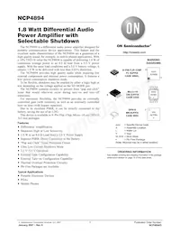 NCP4894MNR2G Datasheet Cover