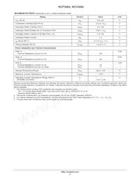 NCV3065PG Datasheet Pagina 3