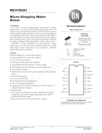 NCV70501DW002R2G Datasheet Cover