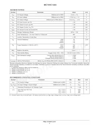 NLV74HC139ADTR2G Datasheet Page 3