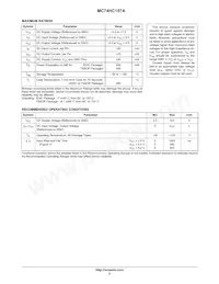 NLV74HC157ADTR2G Datenblatt Seite 2