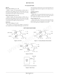 NLV74HC157ADTR2G Datasheet Pagina 4