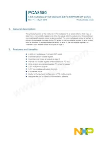 PCA8550PW/DG Datasheet Copertura