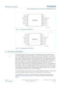 PCA8550PW/DG Datasheet Pagina 5