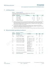 PCA8550PW/DG Datasheet Pagina 8