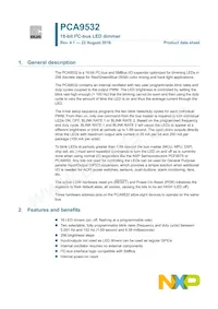 PCA9532D Datasheet Cover