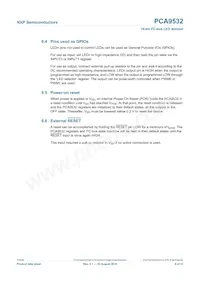 PCA9532D Datasheet Page 9