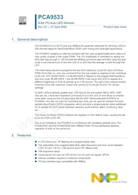 PCA9533D/02 Datasheet Copertura