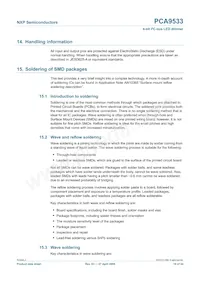 PCA9533D/02 Datasheet Pagina 19