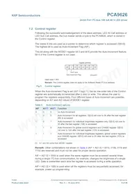 PCA9626BS Datasheet Page 9