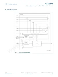 PCA9846PWJ數據表 頁面 3