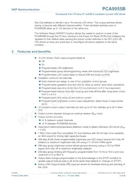 PCA9955BTW/Q900J Datasheet Pagina 2