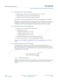 PCU9656B Datasheet Pagina 7