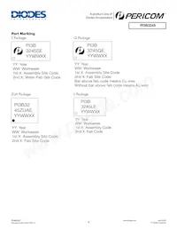 PI3B3245SE Datasheet Pagina 4