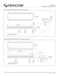 PI5C16212VE Datasheet Pagina 4