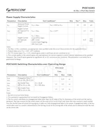 PI5C16245AEX Datasheet Pagina 3