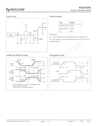 PI5C16245AEX Datasheet Pagina 4