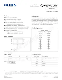 PI5C3245S Datasheet Copertura