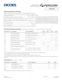 PI5C3245S Datasheet Pagina 2