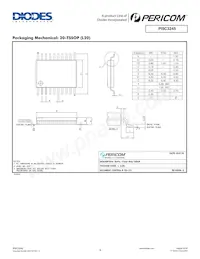 PI5C3245S數據表 頁面 4