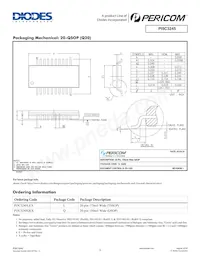 PI5C3245S Datasheet Pagina 5