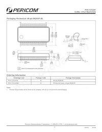 PI5C32X245B Datasheet Pagina 4