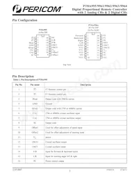 PT8A9963SEX Datasheet Page 3