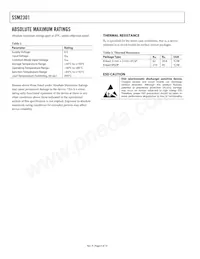 SSM2301RMZ-REEL Datasheet Pagina 4