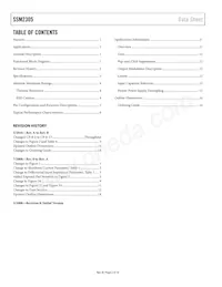 SSM2305CPZ-R2 Datasheet Pagina 2