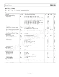 SSM2305CPZ-R2 Datasheet Pagina 3