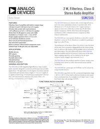SSM2306CPZ-R2 Datenblatt Cover