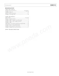 SSM2518CPZ-RL Datasheet Pagina 3