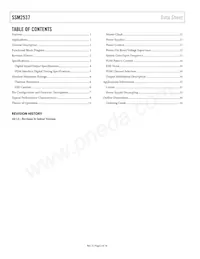 SSM2537ACBZ-R7 Datasheet Pagina 2