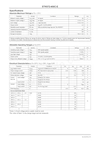 STK672-400C-E Datasheet Page 2