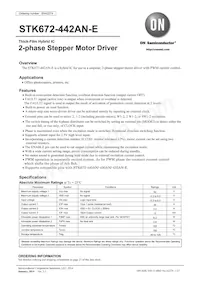 STK672-442AN-E Datasheet Cover