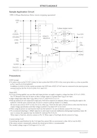 STK672-442AN-E數據表 頁面 6