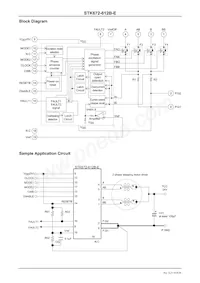 STK672-612B-E數據表 頁面 4