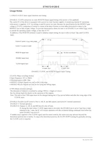 STK672-612B-E數據表 頁面 11