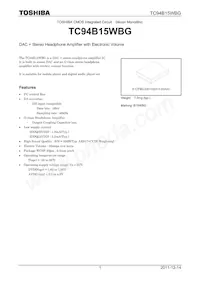 TC94B15WBG(EB Datasheet Copertura