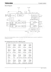 TC94B15WBG(EB Datasheet Pagina 2