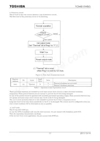 TC94B15WBG(EB Datasheet Pagina 11