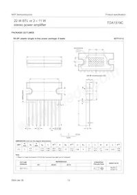TDA1519C/N3C Datasheet Page 13