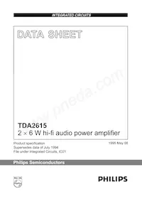 TDA2615/N1 Datasheet Copertura