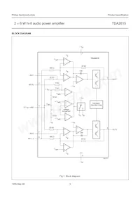 TDA2615/N1 Datasheet Page 3