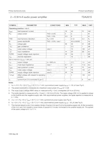 TDA2615/N1 Datenblatt Seite 7