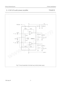 TDA2615/N1 Datasheet Page 9