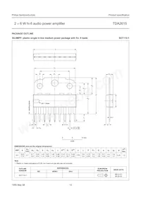 TDA2615/N1 Datasheet Page 10