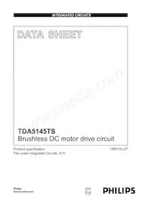 TDA5145TS/C1 Datasheet Copertura
