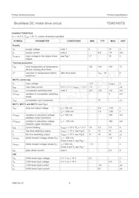 TDA5145TS/C1 Datasheet Pagina 6